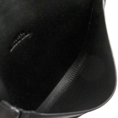 Loewe Shoulder Bag Small Heel Pouch Soft Calf Black Anagram Pouch C661t14x12