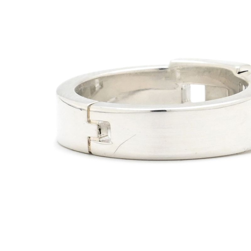 Hermes Ring Hera Cles S Ring Silver 925 Silver #48 (Jp8) Sv925 Ag925 H Motif