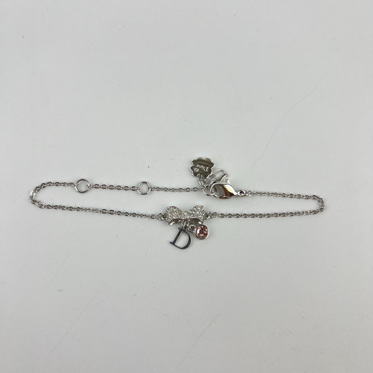 Dior Ribbon Bracelet Silver Vintage — view 2