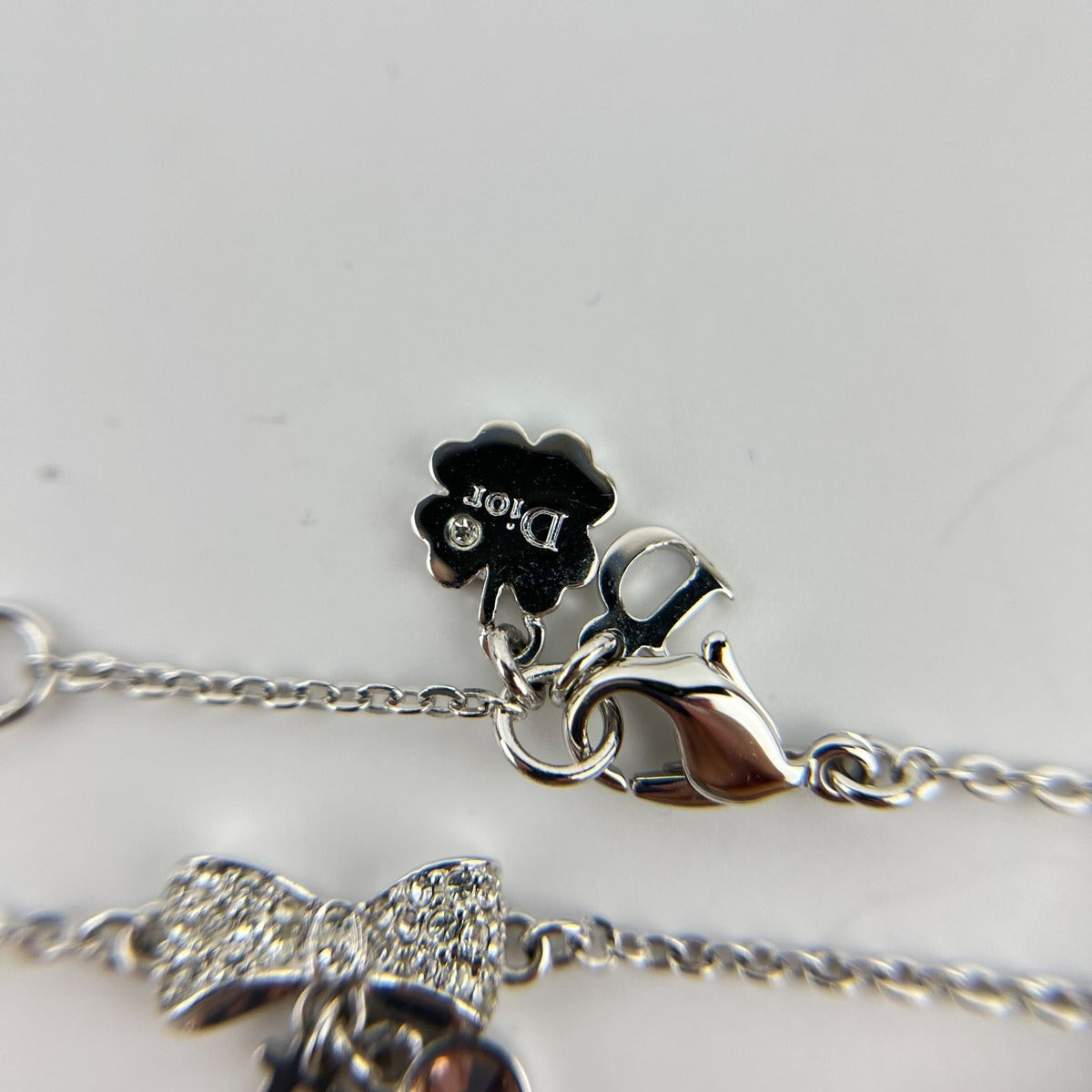 Dior Ribbon Bracelet Silver Vintage — view 4