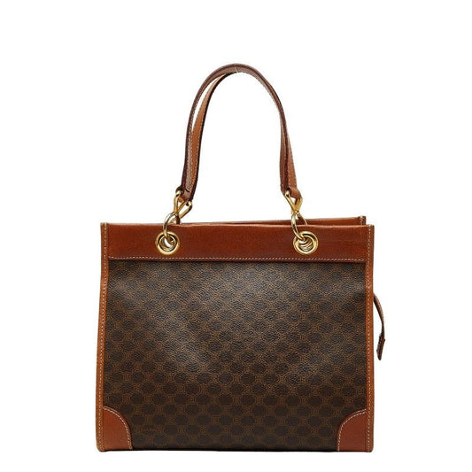 Celine Macadam Brown Leather