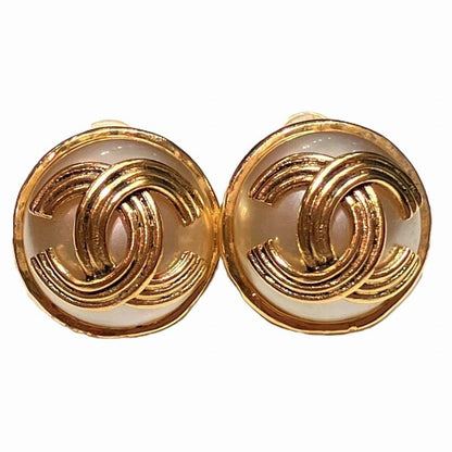 Chanel Earrings Accessories Total Weight 18.4 g GP Faux Pearl
