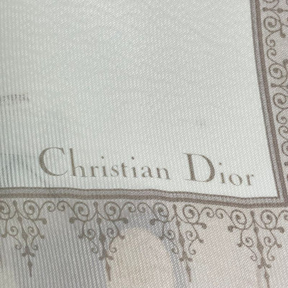 Christian DIOR Scarf Silk CD Logo Blawan