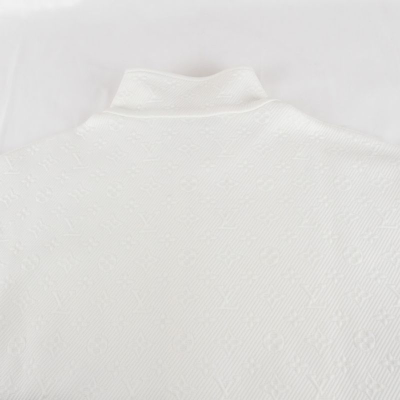 Louis Vuitton Rm231q XHM Hjy45w Monogram Track Jacket White Polyester/nylo