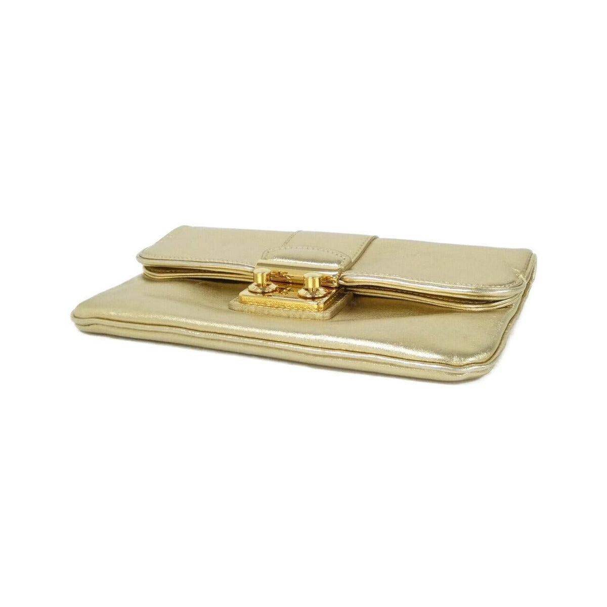 Louis Vuitton Slim Clutch Gold — view 3
