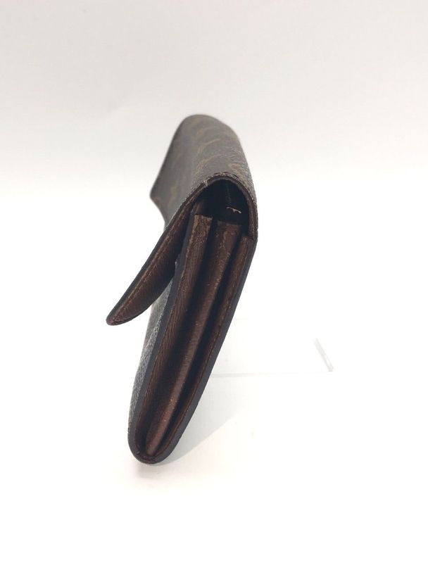 Louis Vuitton M61725 Porte Monet Cles Di Long Wallet Preowned 005888