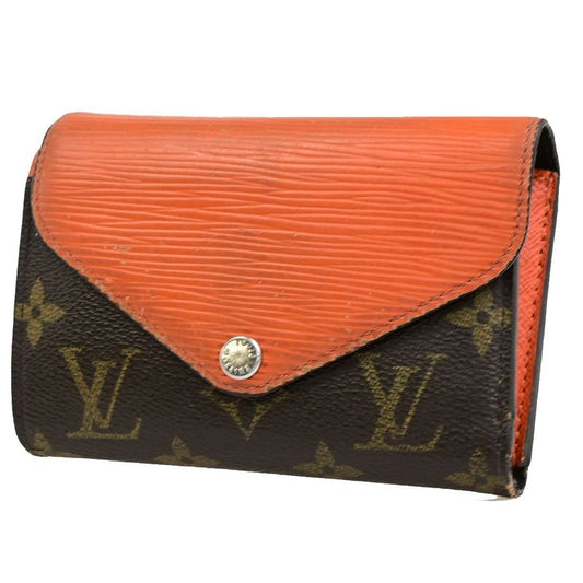 Louis Vuitton Marylou Compact Trifold Wallet Monogram Leather Orange M60495