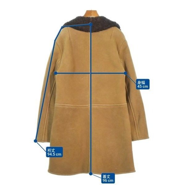 Gucci Mouton Coat Beige — view 6