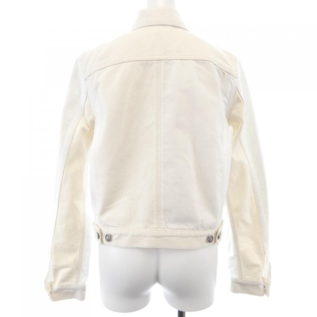 Dior Denim Jacket White 40 Beige Transparency — view 2