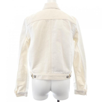 Dior Denim Jacket White 40 Beige Transparency — view 2