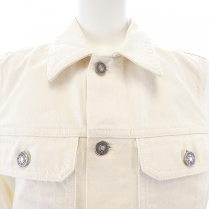 Dior Denim Jacket White 40 Beige Transparency — view 5