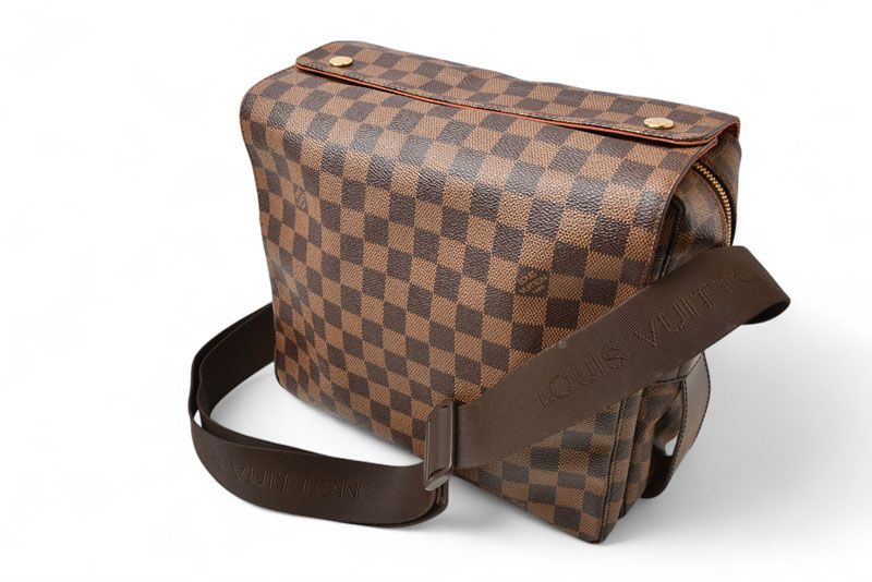 Louis Vuitton Shoulder Bag Vintage Louis Vuitton Bag Naviglio N45255 Damier