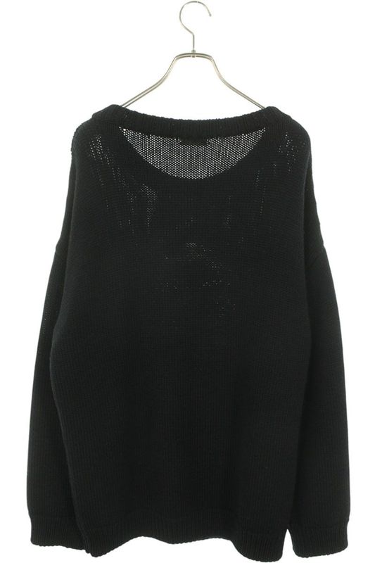 Celine 2a43l717m Boxy Crew Neck Knit Men's M