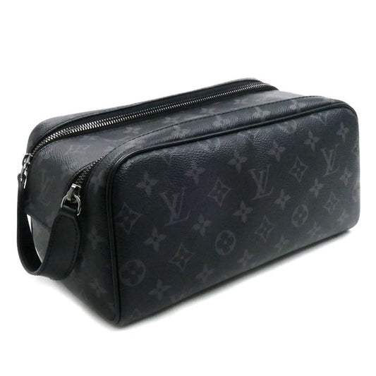 Louis Vuitton Monogram Eclipse Dopkit Second Bag M46354 IC Chip Men's Preowned