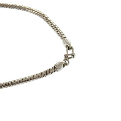 Hermes Vintage 925 Silver Necklace 0268 Hermes