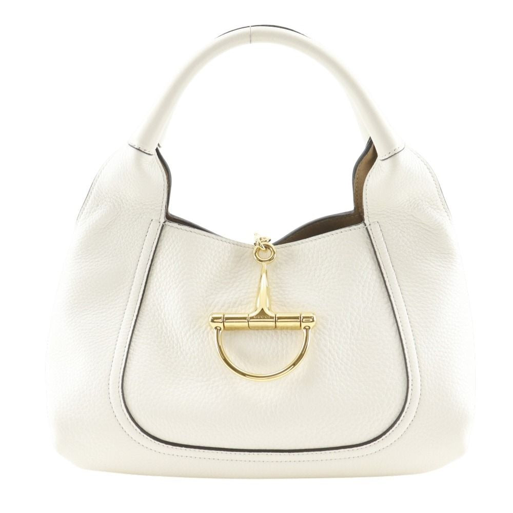 Gucci Softbit Small Calf White Handbag