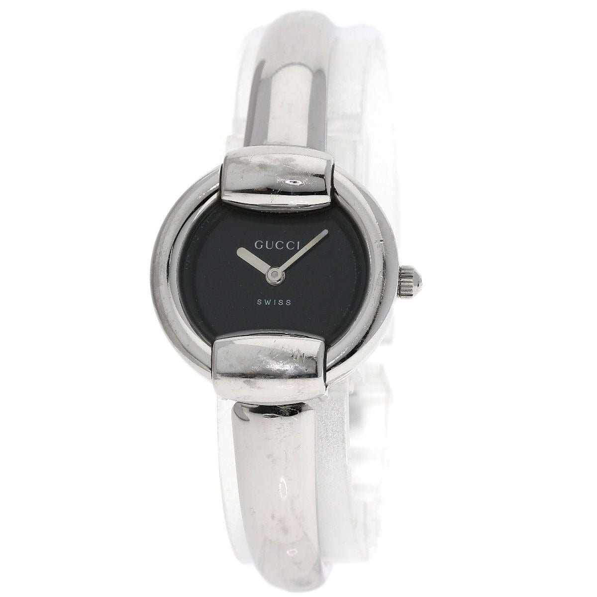 Gucci Round Face Watch SS