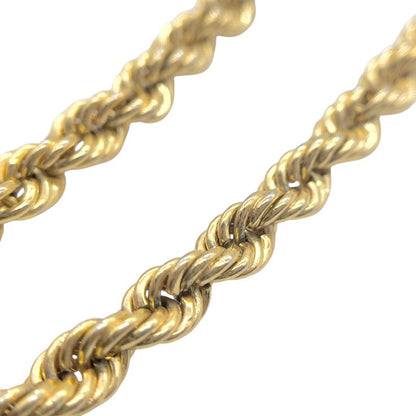 Christian DIOR Necklace Twisted Gold Plated Vintage Gold