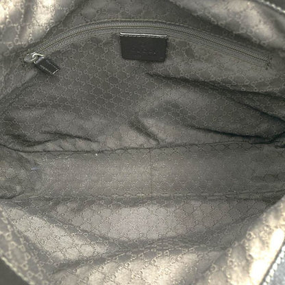 Gucci 001 4095 Handbag Shoulder Bag 2way Bamboo Sherry Line Beige Canvas