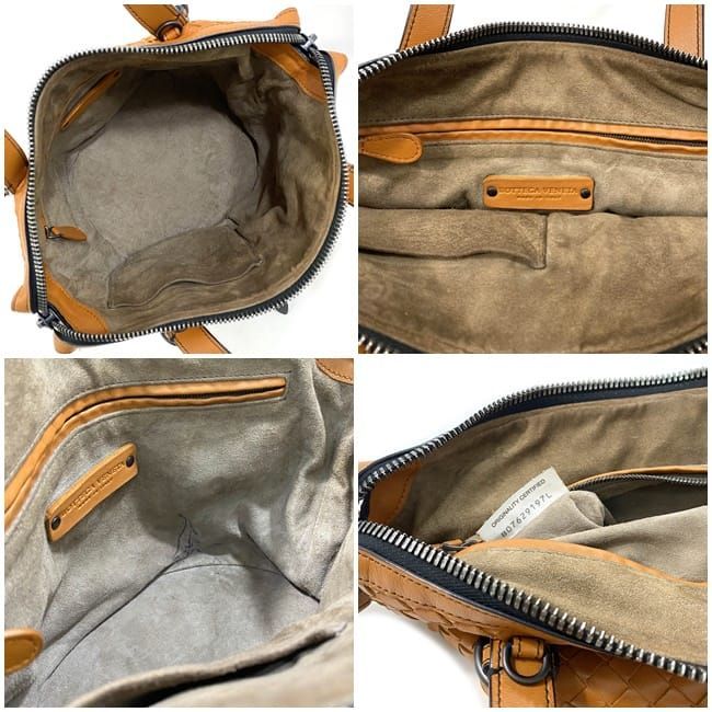 Bottega Veneta 2way Bag Tamboura Orange Camel