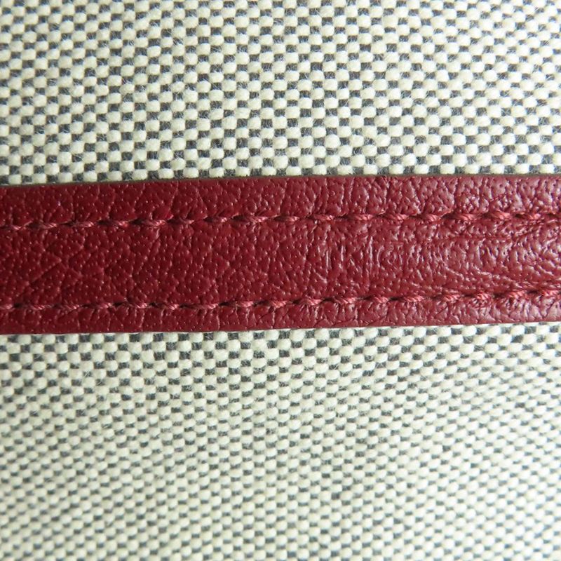 Hermes Garden Party TPM Silver Hardware Tote Bag Canvas Women