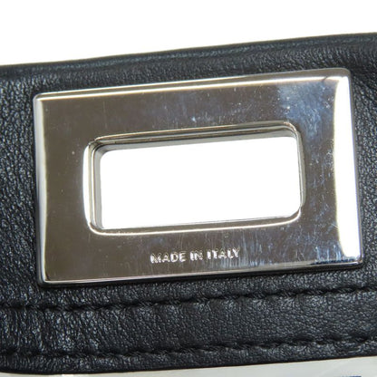 Fendi Peekaboo Mini 2-way Handbag Vinyl Calf Women