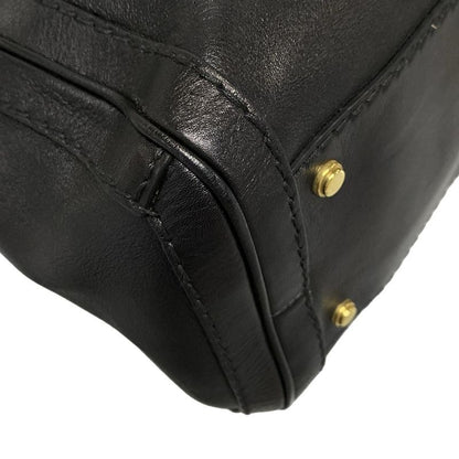 Gucci GG Running Tote 247183 Black Leather