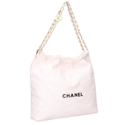 Chanel 22 Shiny Calf Chain Shoulder Bag
