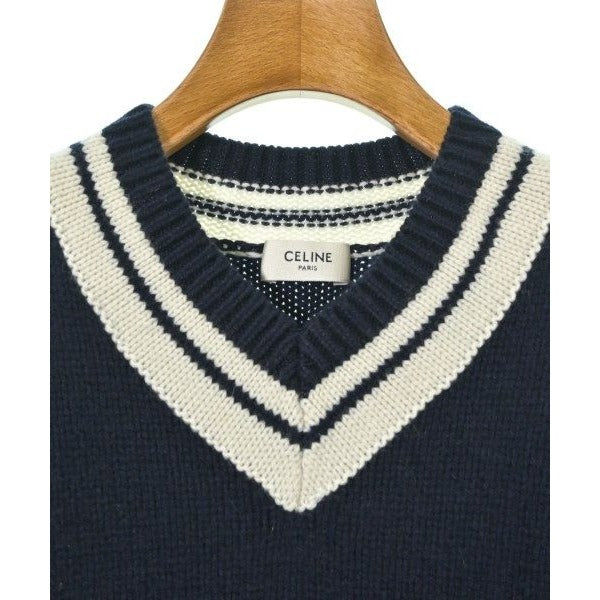 Celine Knit Sweater Blue — view 5