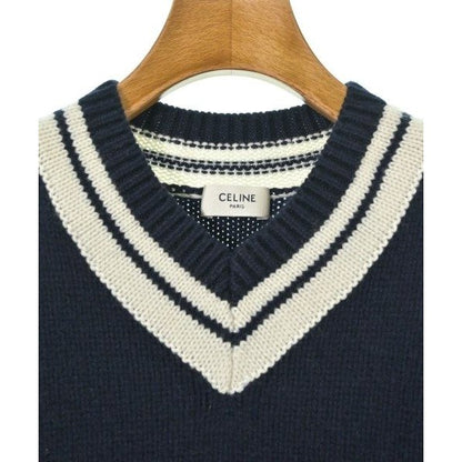 Celine Knit Sweater Blue — view 5