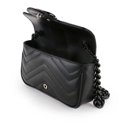 Gucci Shoulder Bag GG Marmont Black — view 4