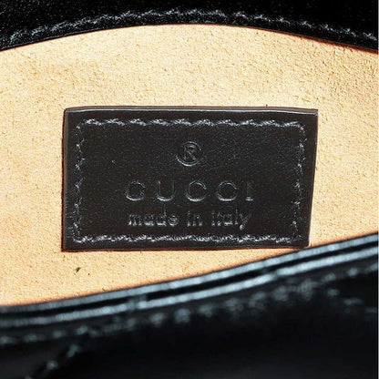 Gucci Shoulder Bag GG Marmont Black — view 9