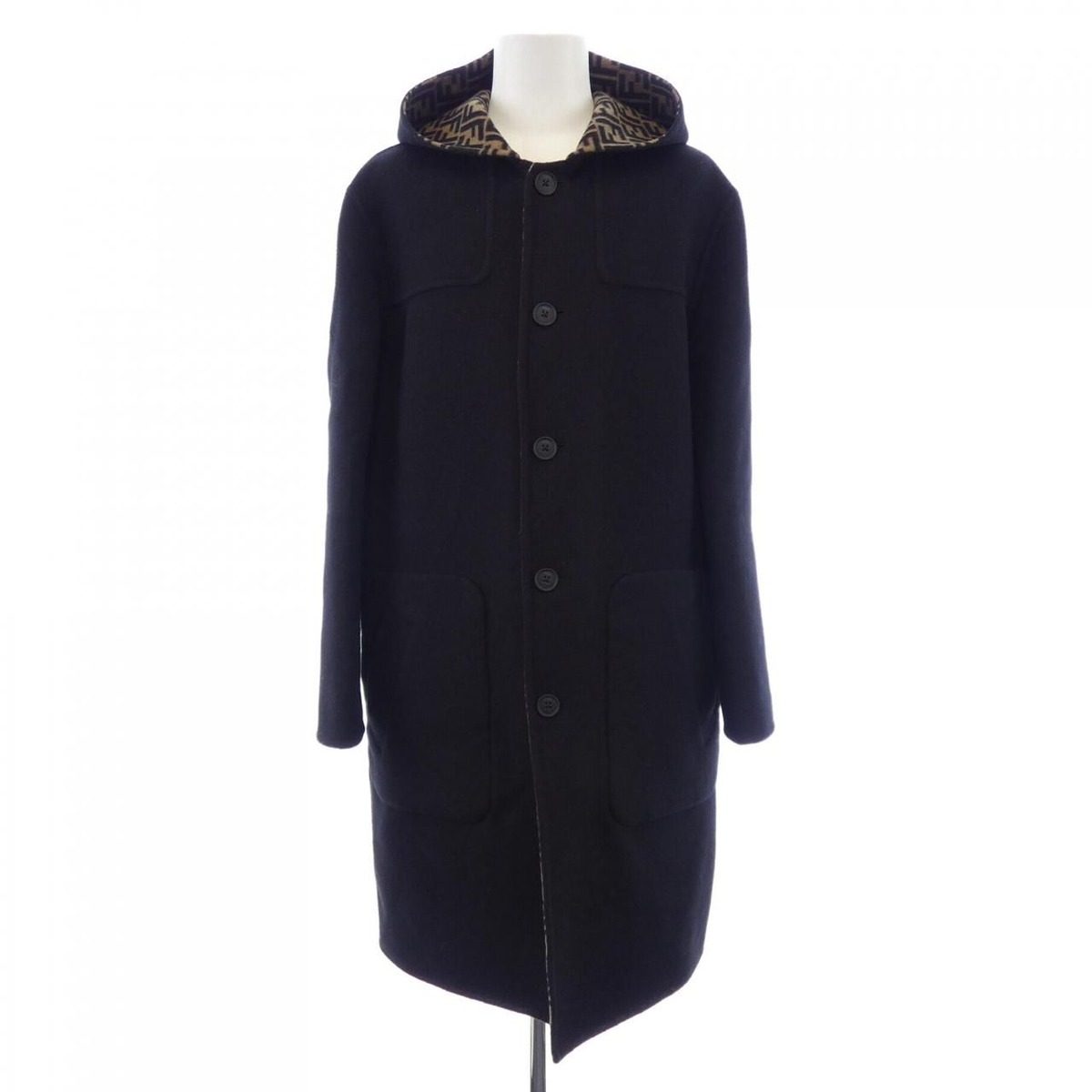 Fendi FF Motif Coat