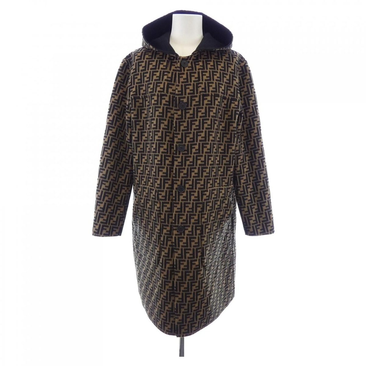 Fendi FF Motif Coat — view 8