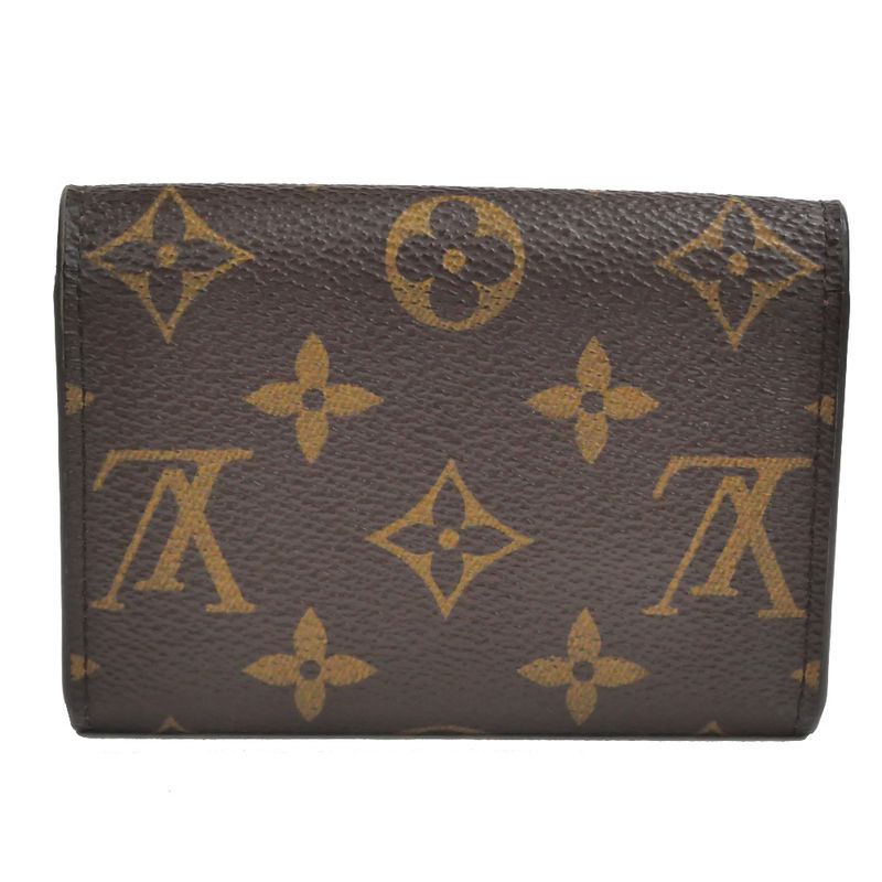 Louis Vuitton Portomone Rosalie Fuchsia Bifold Wallet Coin Case M41939