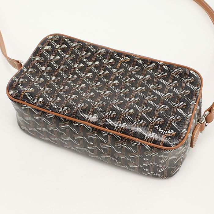 Goyard Cupveil PM Bag Crossbody Shoulder Bag Goyard Din Canvas Scuff Deuce