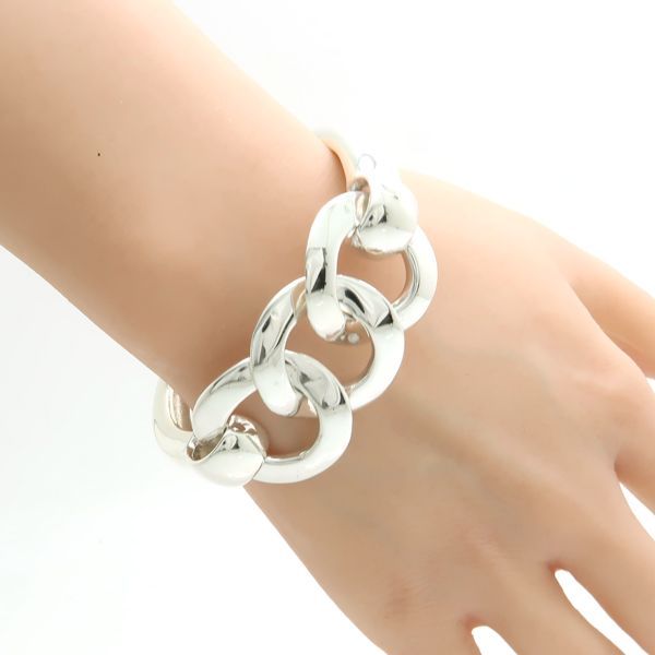 Hermes Bracelet Princesse Des Steppesatgent Silver 925 Step Princess Chain