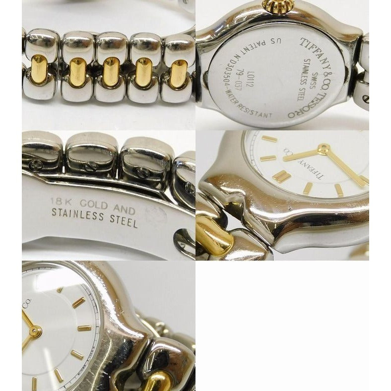 Tiffany & Co. Tissolo Watch Quartz Color SS YG — view 3