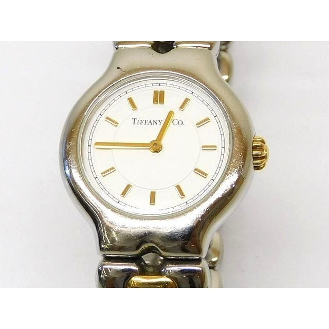Tiffany & Co. Tissolo Watch Quartz Color SS YG