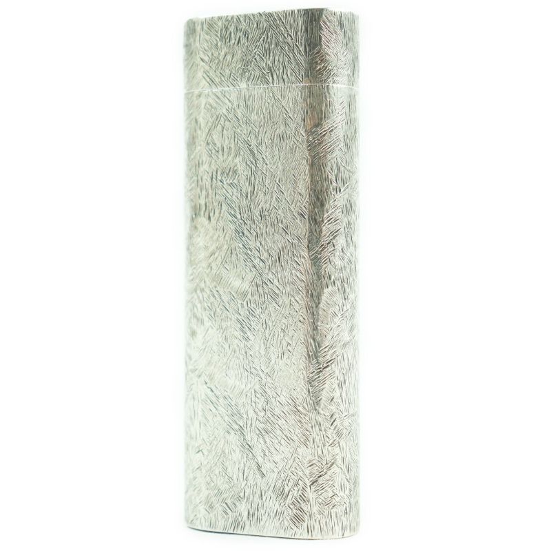 Cartier Oval Roller Type Smoking Goods Silver Men's Recommended