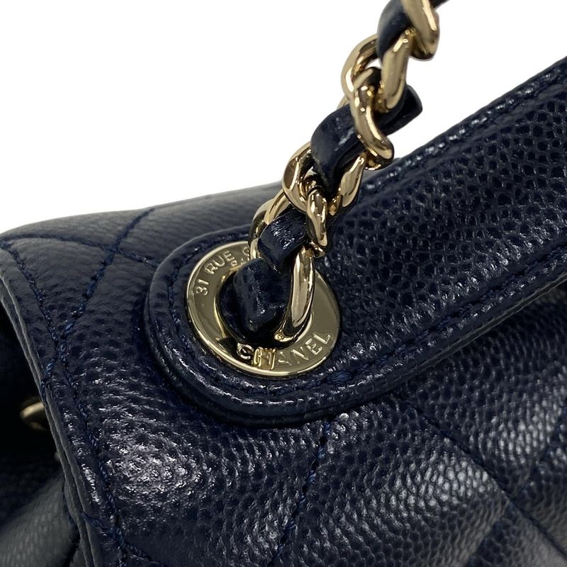 Chanel Shoulder Bag Business Affinity Small/matelasse /small Top Handle Flap