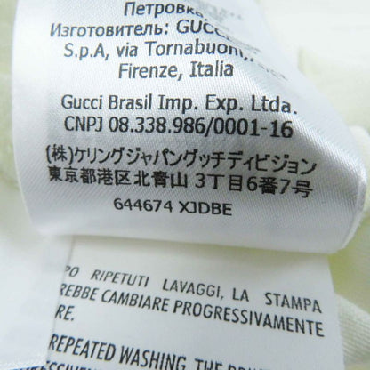 Gucci Disney 644674 Cotton Donald Duck Short Sleeve T-shirt With Pockets Ivory