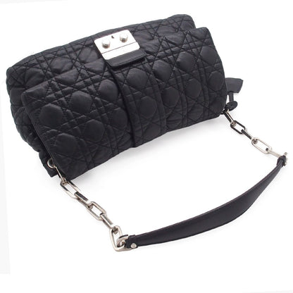 Dior New Rock Cannage M Black Leather Regular Chain Shoulder Bag — view 4