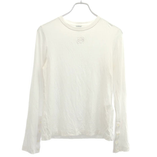 Loewe Anagram Long Sleeve Top White