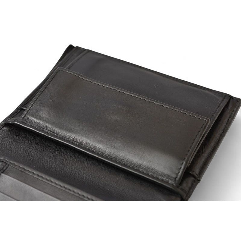 Bottega Veneta Wallet Fold Intrecciato Black — view 9