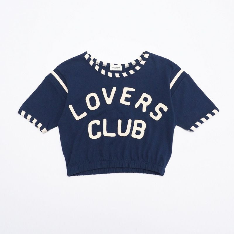 Saint Laurent Paris Cut And Sewn Size XS 155 80 Y Lovers CLUB Short Cropped