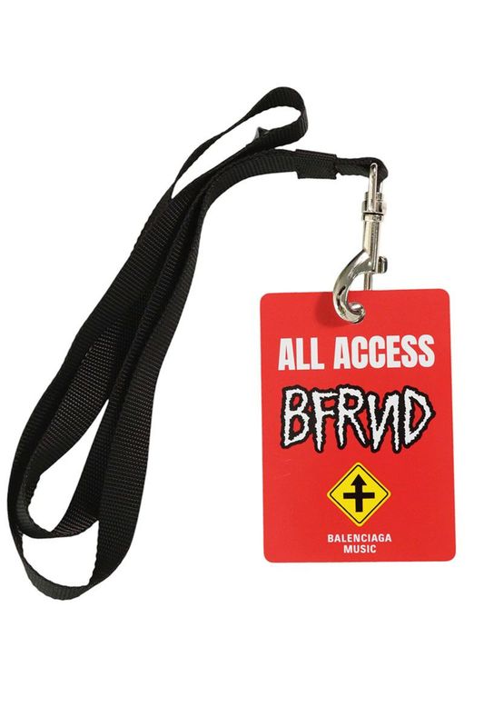 Balenciaga 24AW 787358 Tqvg8 Bfrnd Series Inside-out T-shirt Inside-out Music