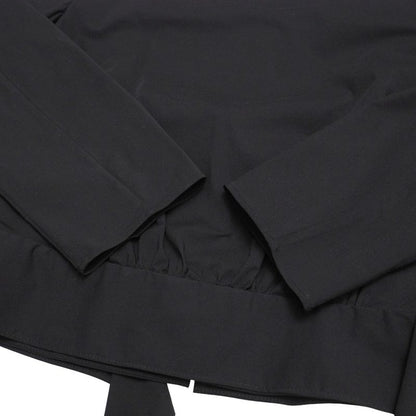 Prada Blouse Size 40 Belted Cubic Sleeve Shirt Black 20251009 Ra6259