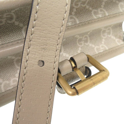 Gucci Interlocking G 671620 GG Supreme Canvas Beige Shoulder Bag 1188 Gucci