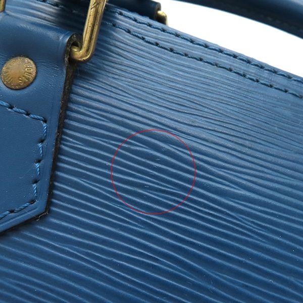 Louis Vuitton Handbag Speedy 25 Epi Leather Toledo Blue Gold Hardware Blue